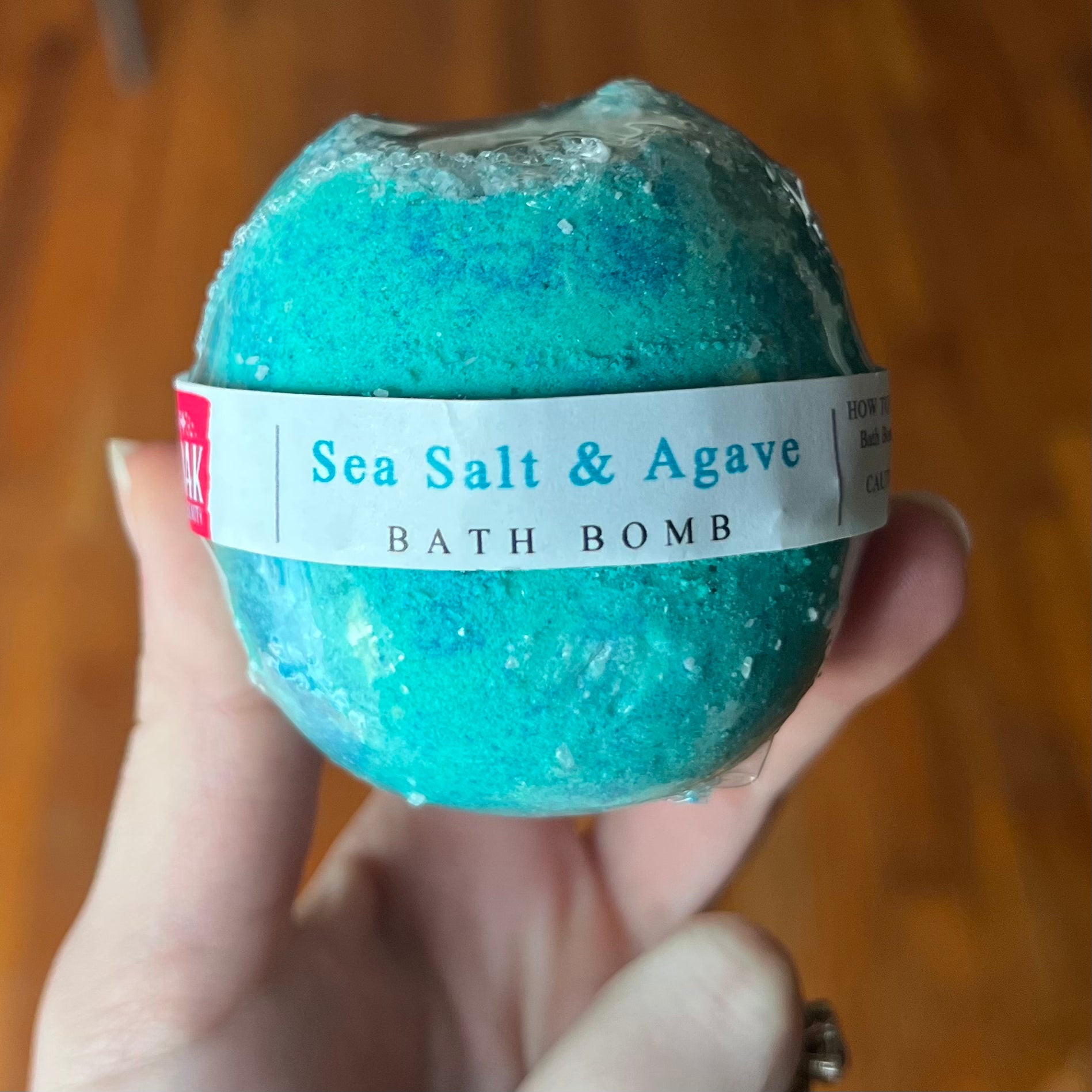Sea Salt Agave Bath Bomb