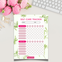 Load image into Gallery viewer, Self-Care Planner Printables
