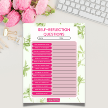 Load image into Gallery viewer, Self-Care Planner Printables
