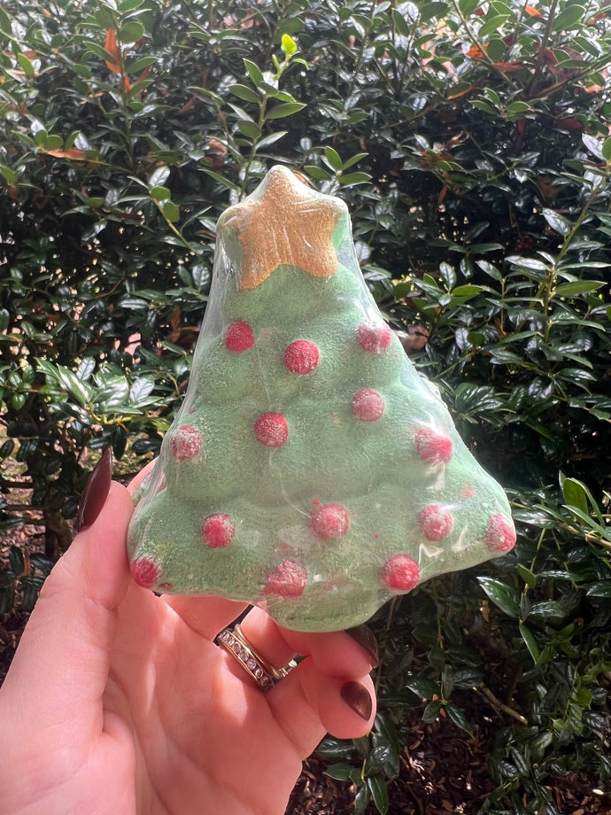 Christmas Tree Bath Bomb