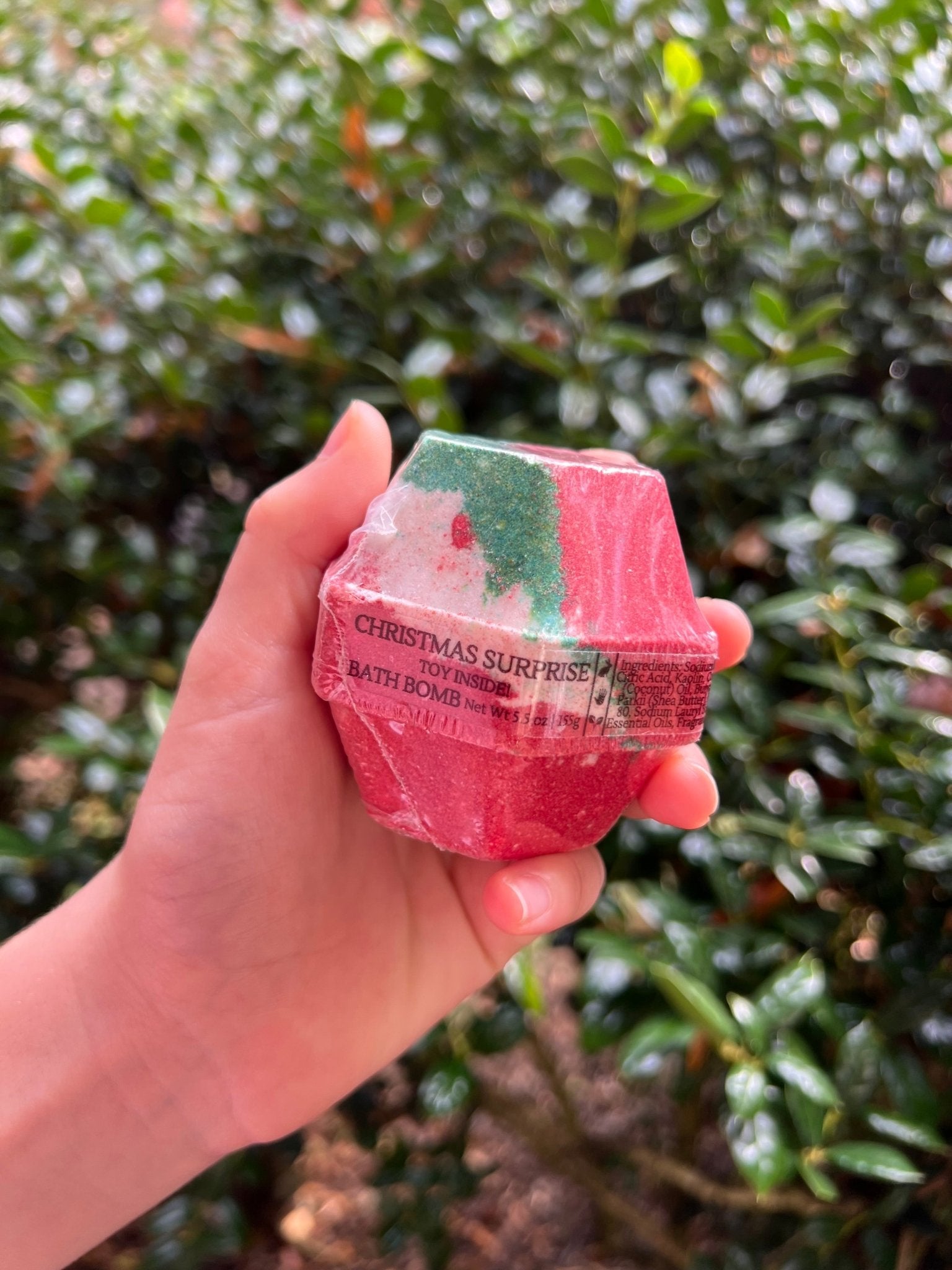 Christmas Surprise Bath Bomb