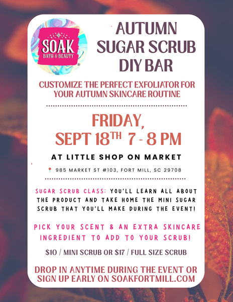 Scrub Bar at Little Shop