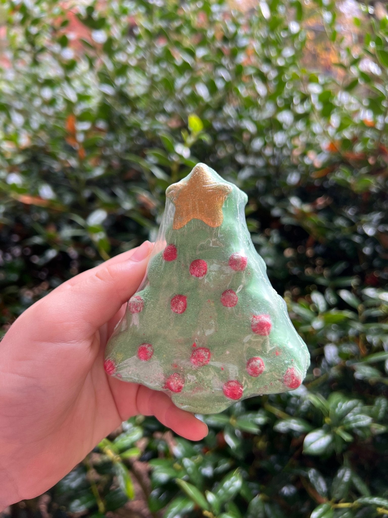 Christmas Tree Bath Bomb