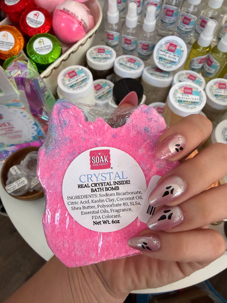 Crystal Bath Bomb