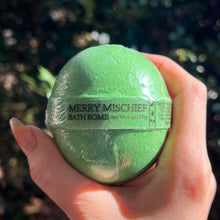 Load image into Gallery viewer, Merry Mischief Bath Bomb
