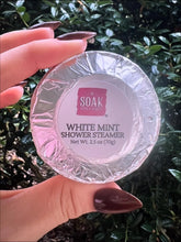 Load image into Gallery viewer, White Mint Shower Bomb
