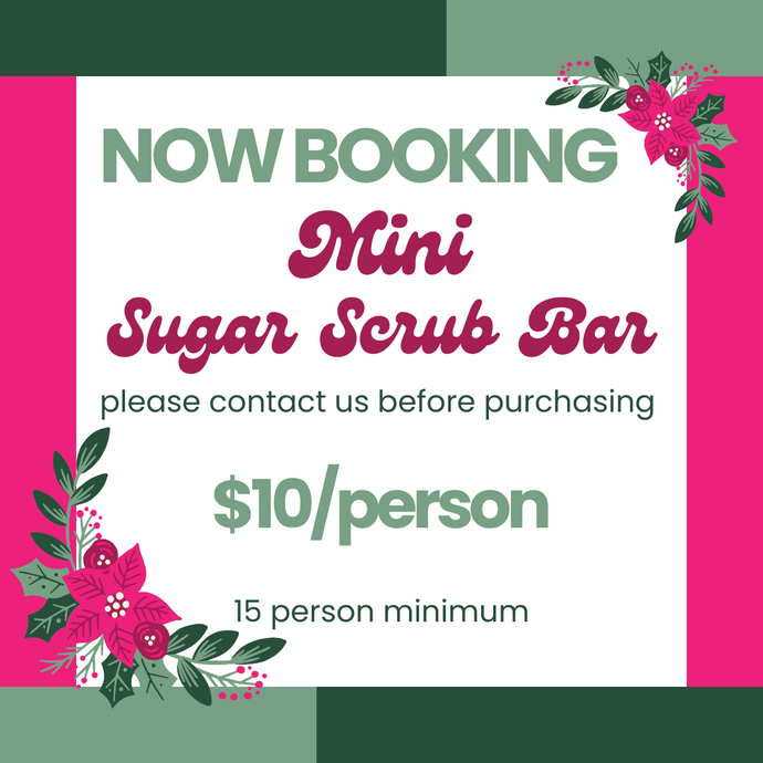 Mini Sugar Scrub Event