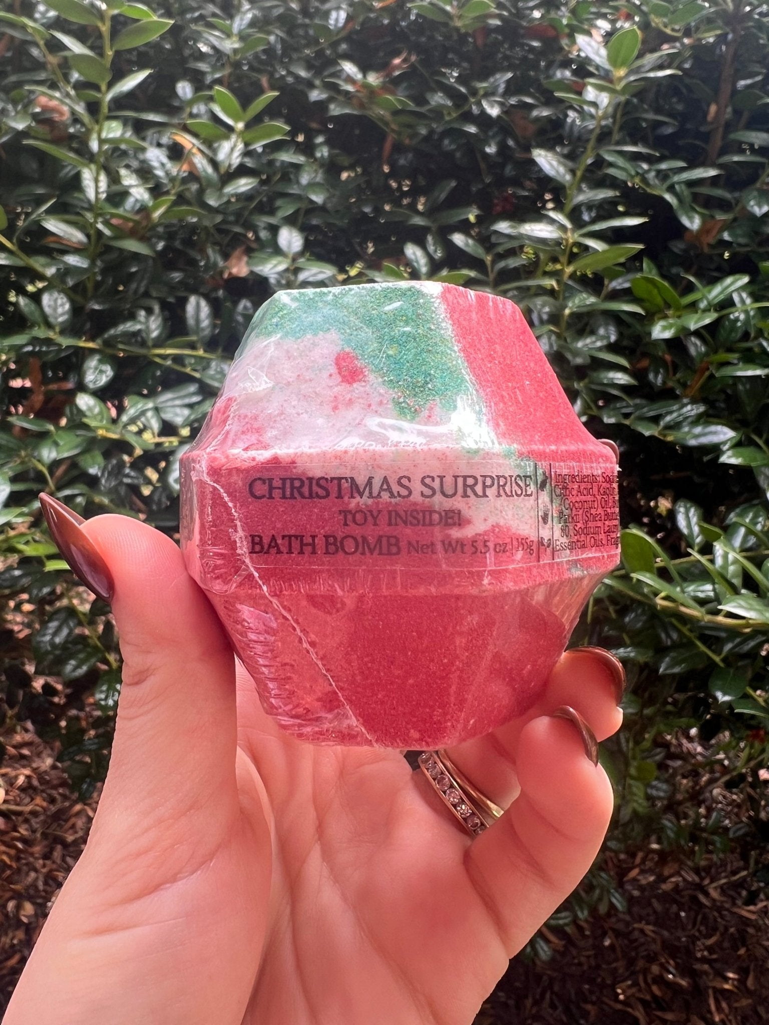 Christmas Surprise Bath Bomb