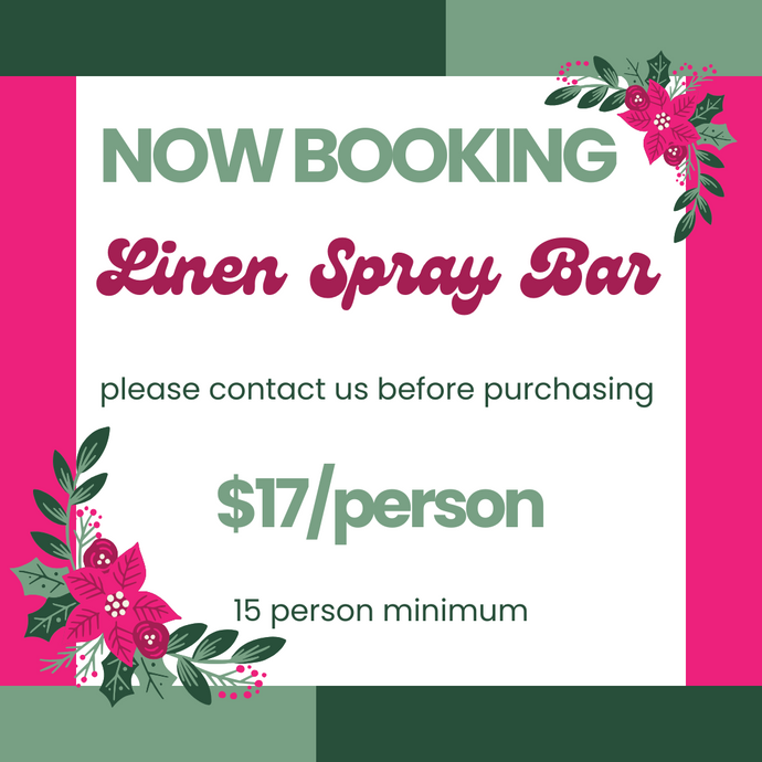 Linen Spray Event