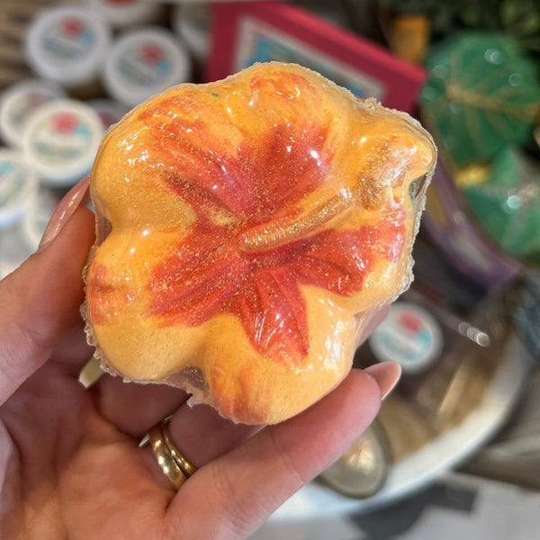 Hibiscus Glow Bath Bomb