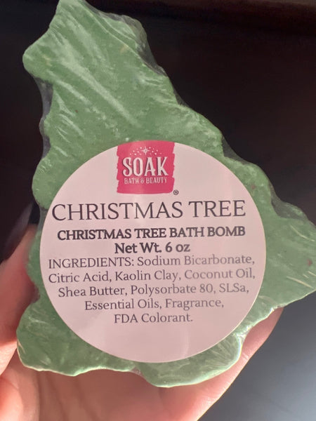 Christmas Tree Bath Bomb