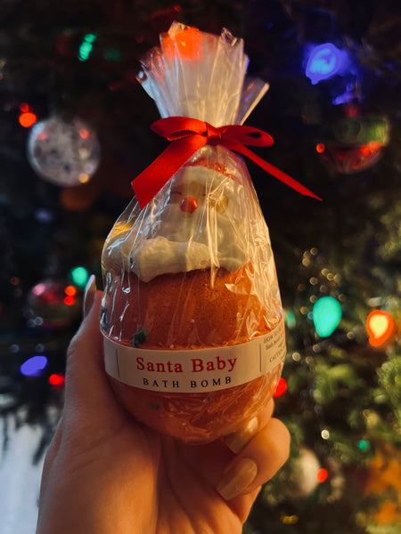Santa Baby Bath Bomb