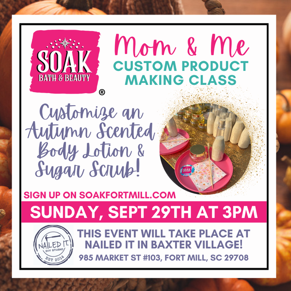 Mom & Me Body Lotion & Sugar Scrub Event