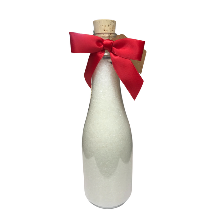 Holiday Bath Salt Bottle