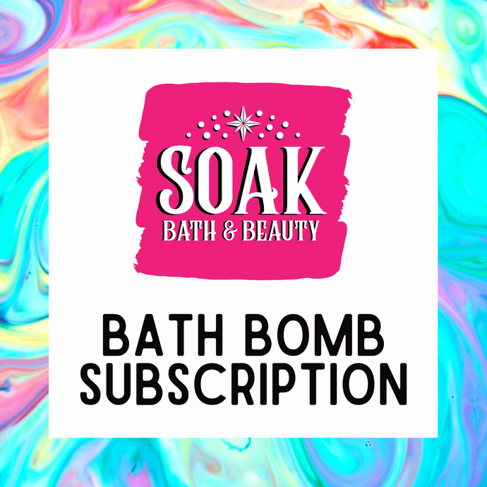 Bath Bomb Mystery Subscription