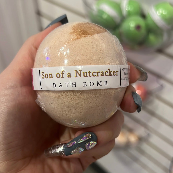 Son of a Nutcracker Bath Bomb