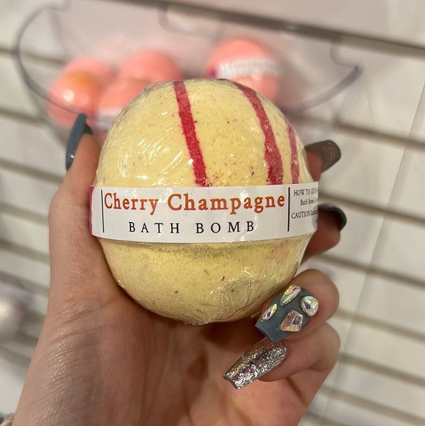 Cherry Champagne Bath Bomb